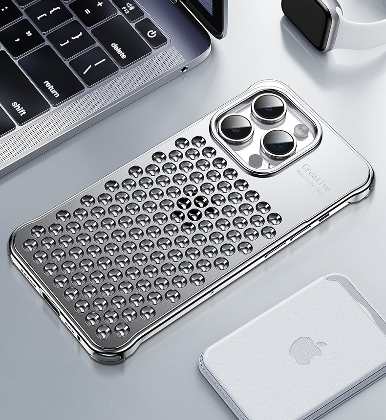 Funda para teléfono Mac Pro en forma de panal